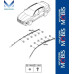 airbag module passenger for hyundai sonata 2019-22